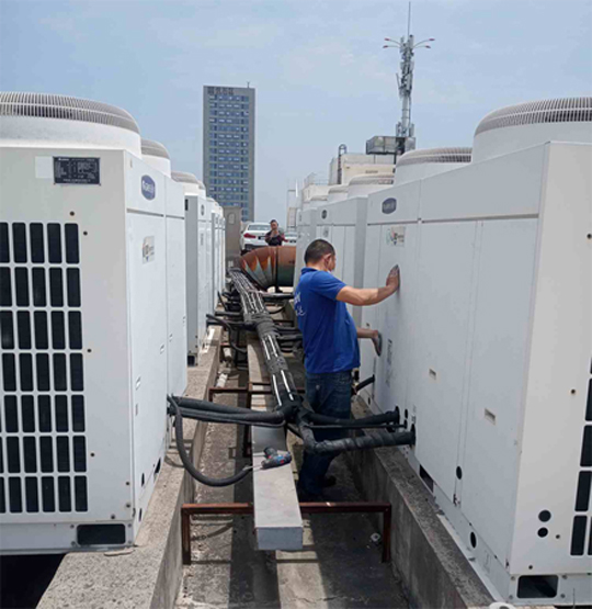 魏县中央空调制热和不制冷系统维修方法